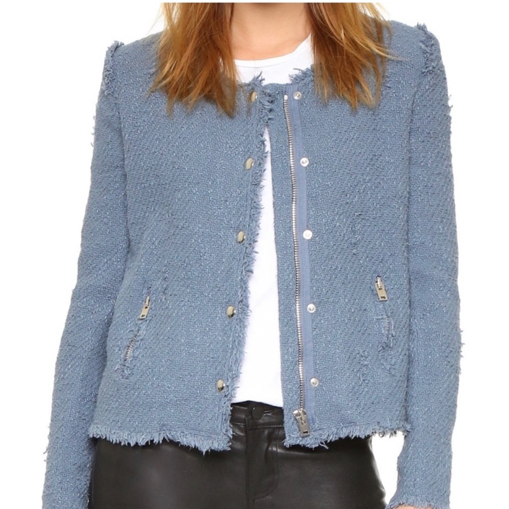 Iro Agnette Jacket - 36 - S - Blue